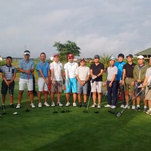 Golfers at Zion Hills