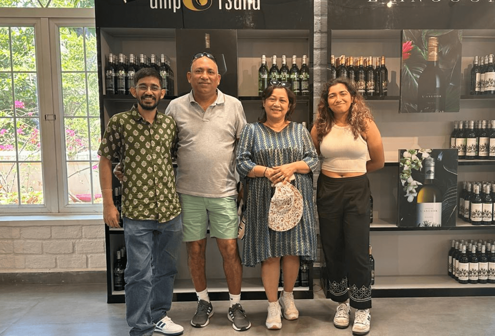 Ranjit Warrier & family