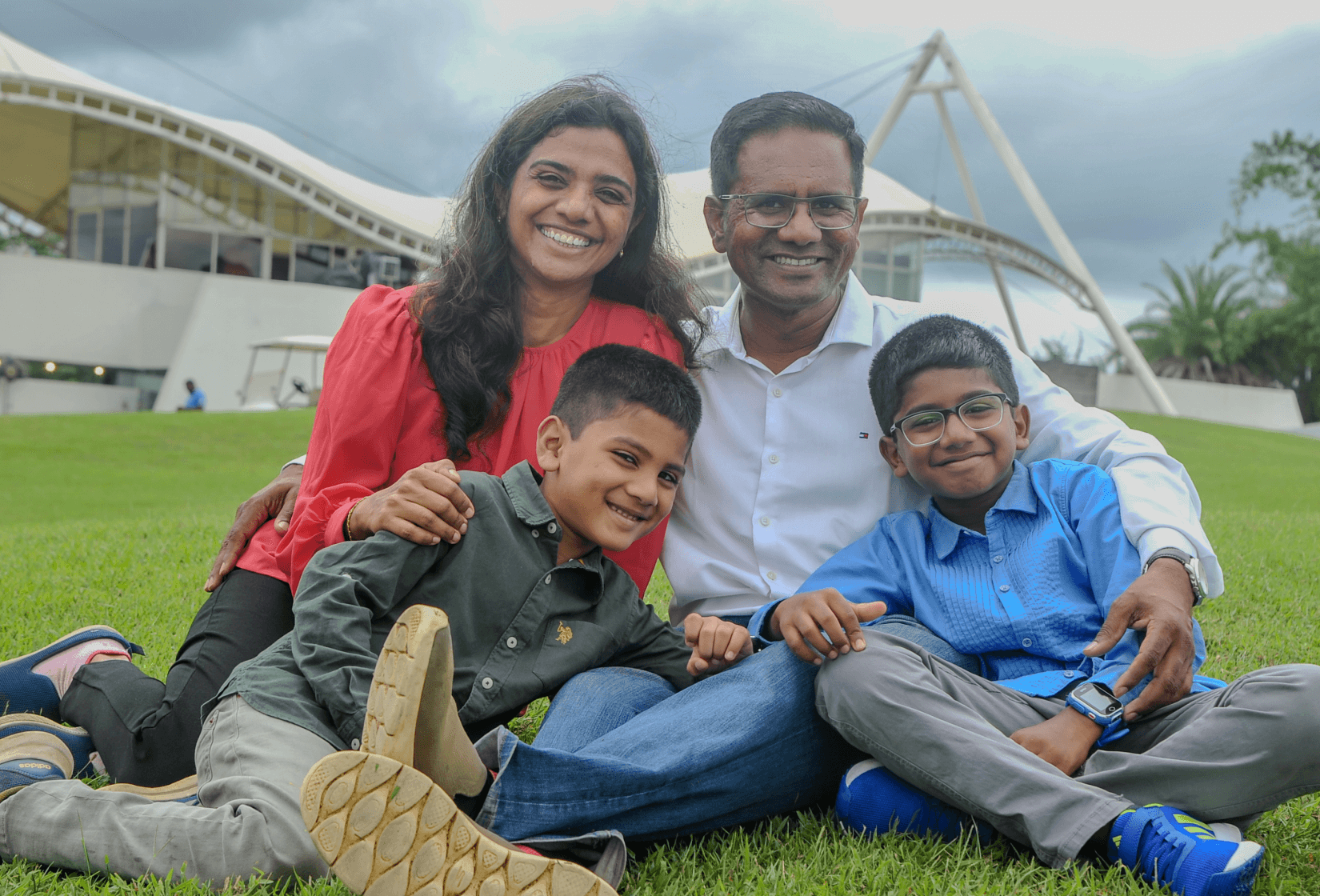 Vinod Venkatreddygari & family
